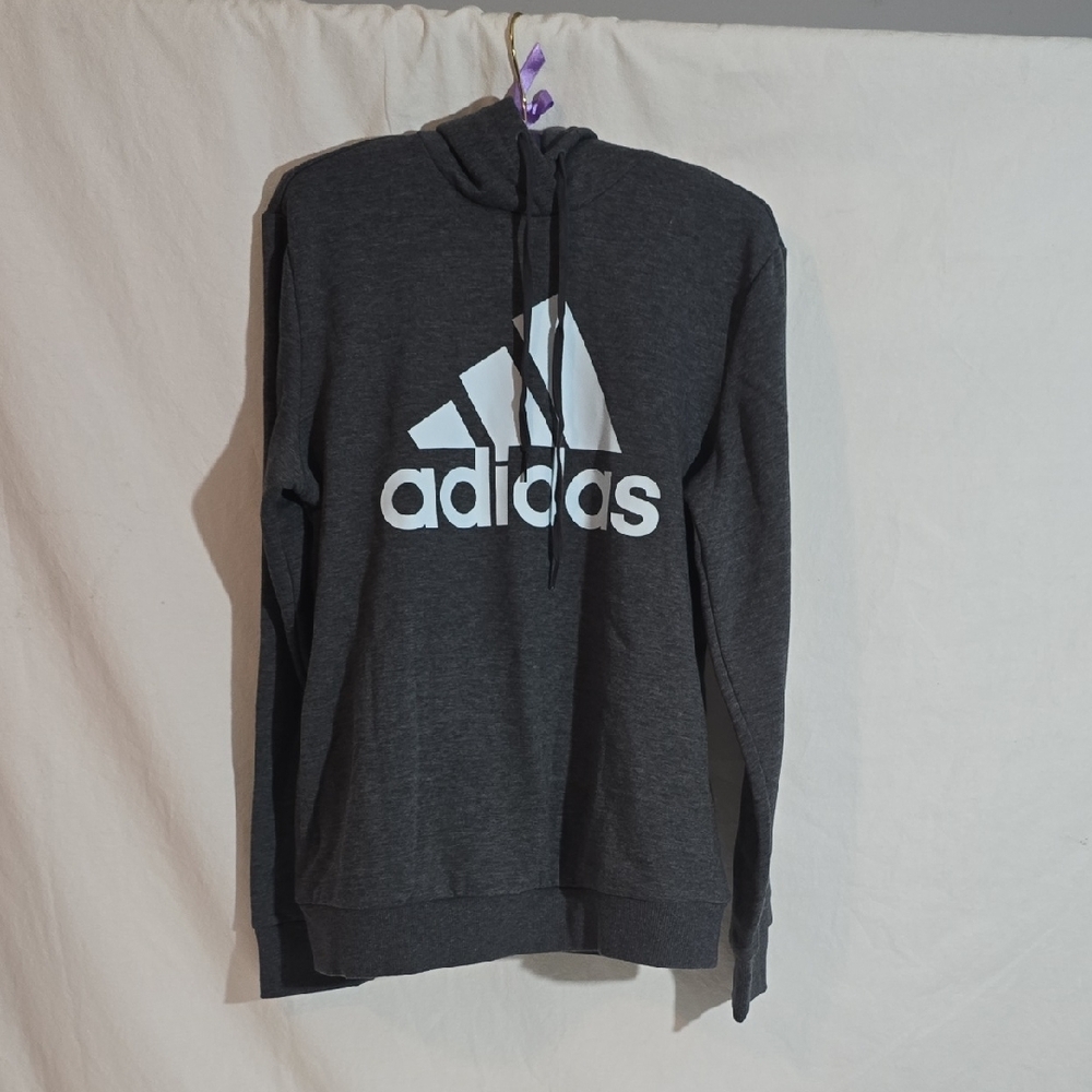 Adidas Gray Sweatshirt Pullover with Hood